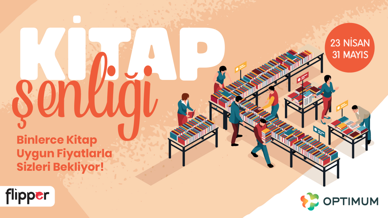 Kitap Şenliği Optimum'da!